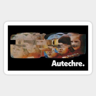 Autechre \\ Original Retro Fan Art Design Magnet